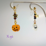 Halloween pierce・earring