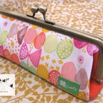 がま口ﾍﾟﾝｹｰｽ・ﾒｶﾞﾈｹｰｽ＊Ribbon Butterfly＊orange