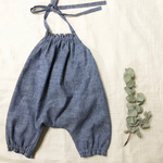 新色☆子ども服☆リネンサルエルサロペット