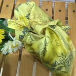  小ぶり可愛い❤️お弁当あずま袋 (イエロークラッシック)