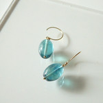 K14gf×フローライト×ピアス