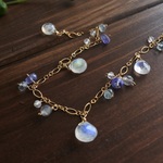 ホワイトラブラドライトのブレスレット