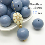 Bluegray ＊ 20mm Acrylbeads