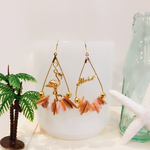  ♡再…再販‼︎フラミンゴとアロハロゴのフープピアス♡