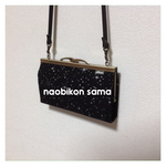 naobikon様専用＊✴︎夜空✴︎◆お財布ショルダー◆がま口