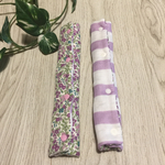 【再販】パープルが可愛い♡ベビーカーの肩紐カバー