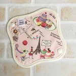  【送料無料】ライナー ☆再販なし☆オーガニック  ピンク スイーツ×エッフェル塔