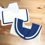 なんでもセーラー服♪付け襟・ネイビー