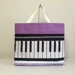 軽くて丈夫な帆布ピアノレッスンバック    