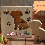 N様 オーダー商品 
わんちゃんの置物 ♪
