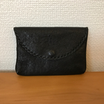 【H様ご予約品】カードサイズの、ミニミニ本革ポーチ