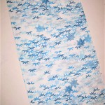 [新品]帯揚げ(ターコイズブルー)ラスト販売