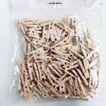 約100個　ウッドクリップ　ミニサイズ　ウッドピンチ　ミニチュア