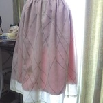 小千谷ちぢみのスカート着物リメイク