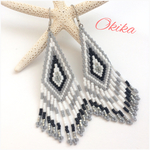  《再販》ネイティヴピアス《グレー》