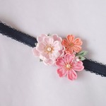 tomo5963様　専用ページ　　【お花のヘアバンド　mini　-桜-】　