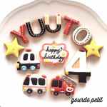 birthday : はたらくくるま🚒 イニシャルバースデー