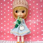 ＊　お気に入りのワンピース見つけた♪コーディネート７点セット　＊blythe outfit＊ブライス＊　 ブライスアウトフィット ＊