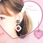 数量限定⭐︎ストライプのとってもキュートなピアス&イヤリング⭐︎