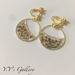 再販》雫フラワーピアスorイヤリング