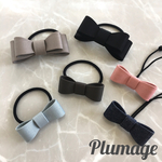 ♡上品カラー全6色♡立体リボンヘアゴム♡大人用・キッズ用♡