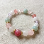パステル ジェイド 天然石 ブレスレット