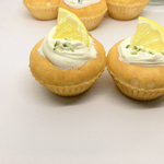 ふわふわカップケーキキーホルダー(レモン)