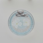 水♡シンプルなリングホルダー&