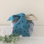 結ぶ巾着袋☆お弁当袋☆小物入れ☆星