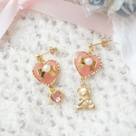 片思いテディ♡ピアスorイヤリング