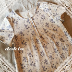 antique  flowerワンピース