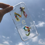 【再販×15】name flower☆スマホケース（iPhone全機種.Xperia.galaxy対応）