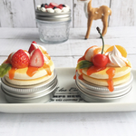 さくらんぼのパンケーキ　小物入れ　スイーツデコ