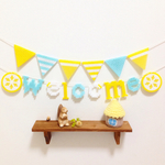 🍋welcome🍋ガーランド