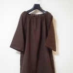 気持ちいい服＊ダブルガーゼのやわらかチュニックワンピース＊おとな