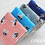 かわいい☆フレブルちゃん♪　ふわふわ&やわらかな８重ガーゼ ハンカチ♪４枚セット