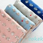 ✩new✩ はりねずみ&りんご ふわふわ&やわらかな8重ガーゼハンカチ４枚セット