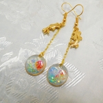 朝顔と金魚のピアス②