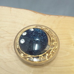 20ｍｍ 宇宙空間を醸し出すヴィンテージボタン