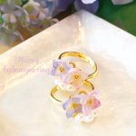☆9号サイズ☆はんなり紫陽花のリング