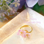 ☆3号サイズ☆はんなり紫陽花のリング