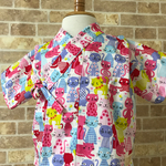 【sall】みっちり猫ちゃん甚平 80㎝