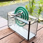 ステンドグラス*とんぼも目を回す？蚊取り線香入れ*+*
