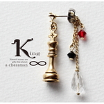 ｃｈｅｓｓｍａｎ/チェス・キングのピアス