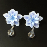 紫陽花-万華鏡-のピアス