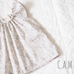 受注制作*リバティ⋆Felicite フェリシテ⋆ひらひら袖のブラウス⋆80 90