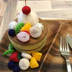 送料無料！受注制作 ！ フェルト の パンケーキ