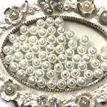 夏休み作品応援価格♡【約300個】アクリル製パールビーズ   6mm