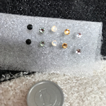 定番 全部 セット 樹脂 ピアス    スワロ