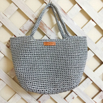 ♡送料込み♡ナチュラルシンプルカゴバッグ♡silver SALE🌴✨